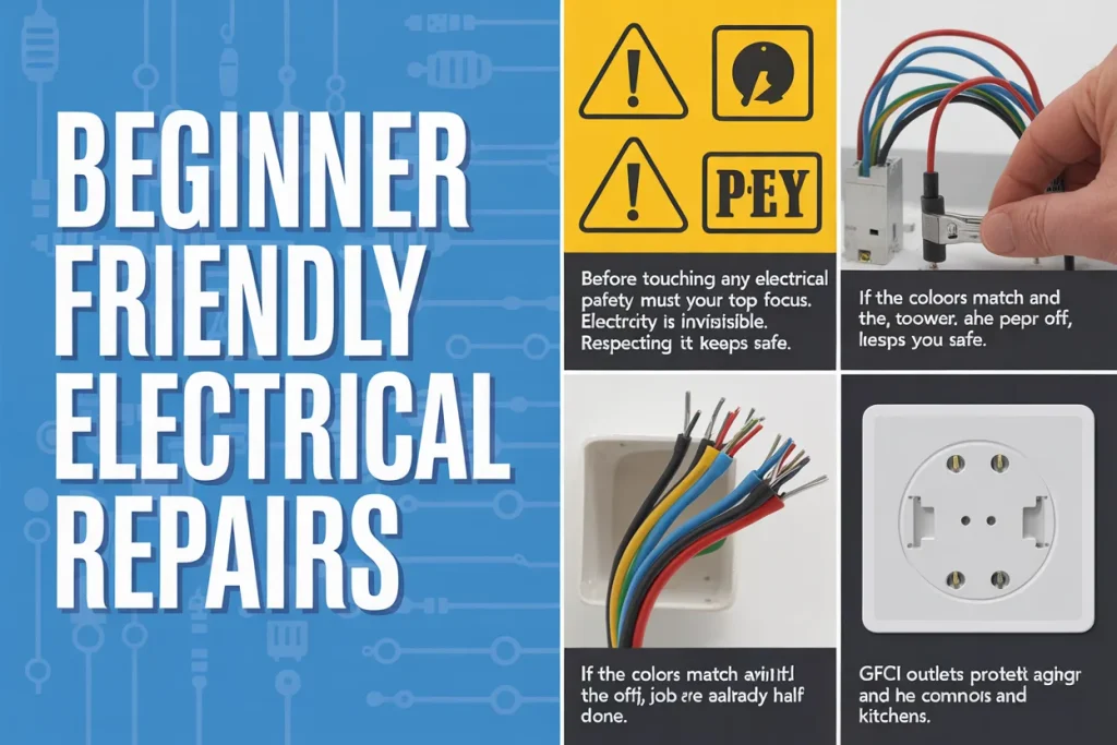 Beginner Friendly Electrical Repairs
