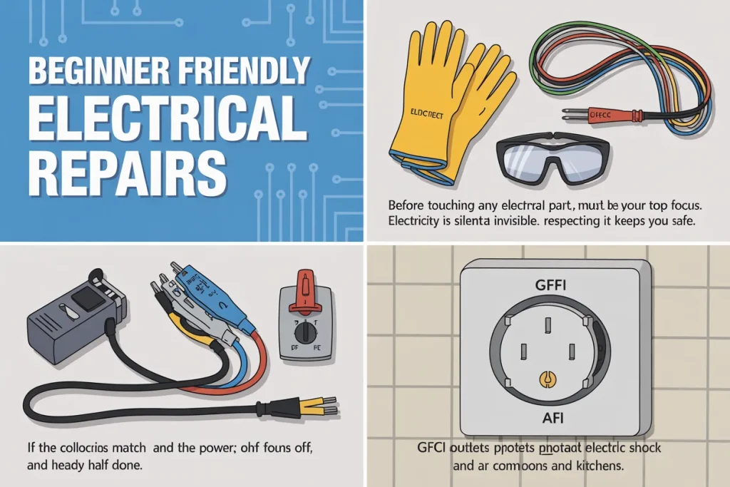Beginner Friendly Electrical Repairs
