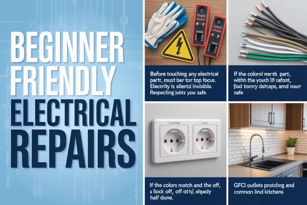 Beginner Friendly Electrical Repairs