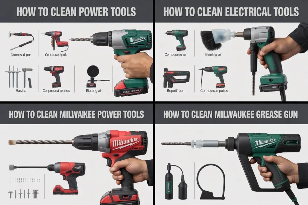 How to Clean Power Tools