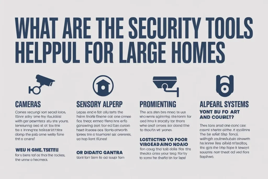 What Are the Security Tools Helpful for Large Homes