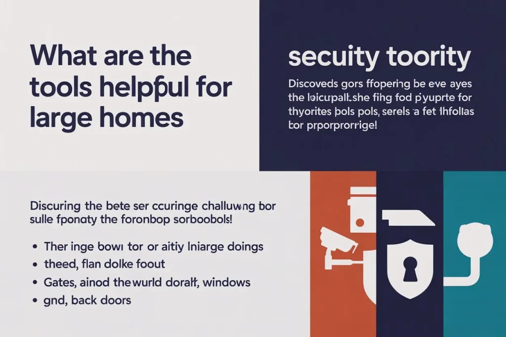What Are the Security Tools Helpful for Large Homes