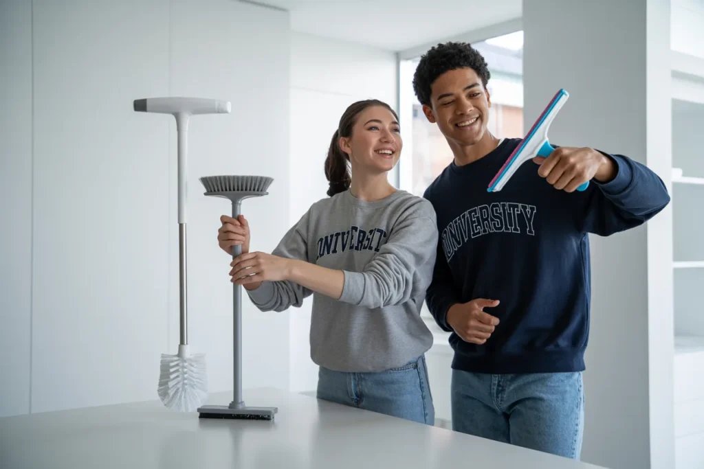 What cleaning tools are best for cleaning a home