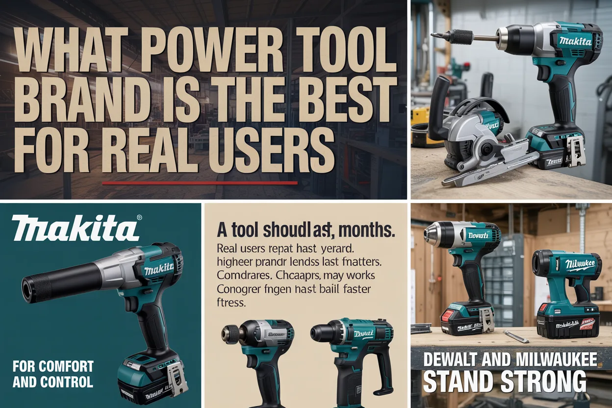 What Power Tool Brand Is the Best