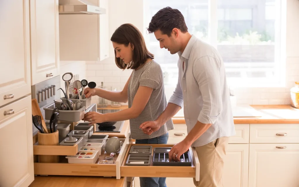 How to organize small kitchen gadgets