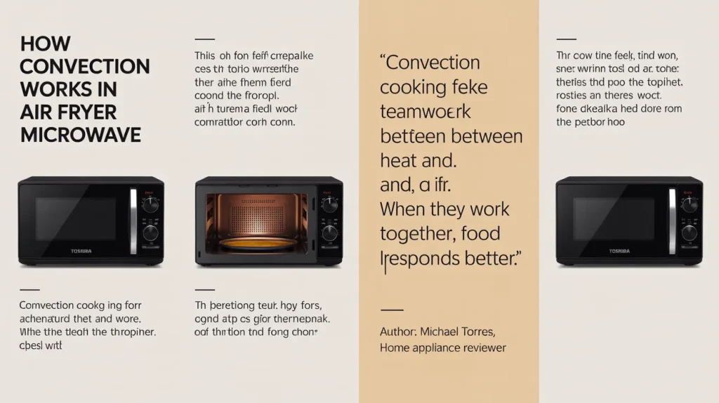 How Convection Works In Toshiba Air Fryer Microwave