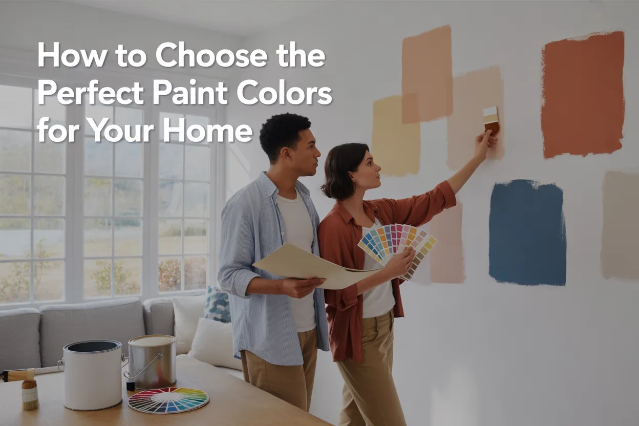 How To Choose The Perfect Paint Colors For Your Home