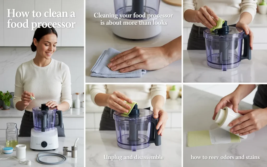 How To Clean A Food Processor