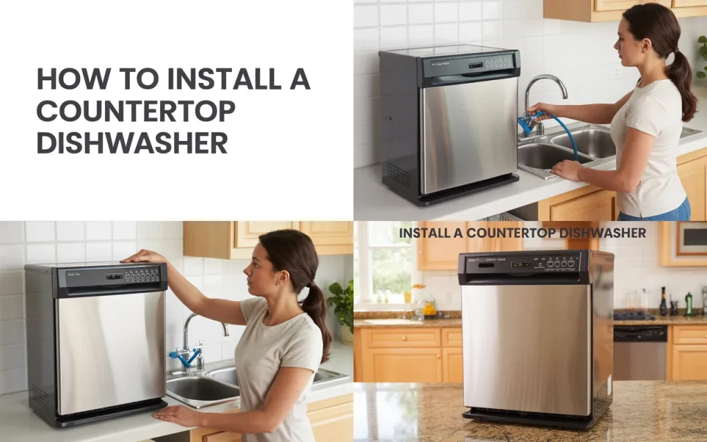 How To Install A Countertop Dishwasher