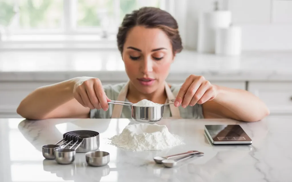 How to measure dry ingredients