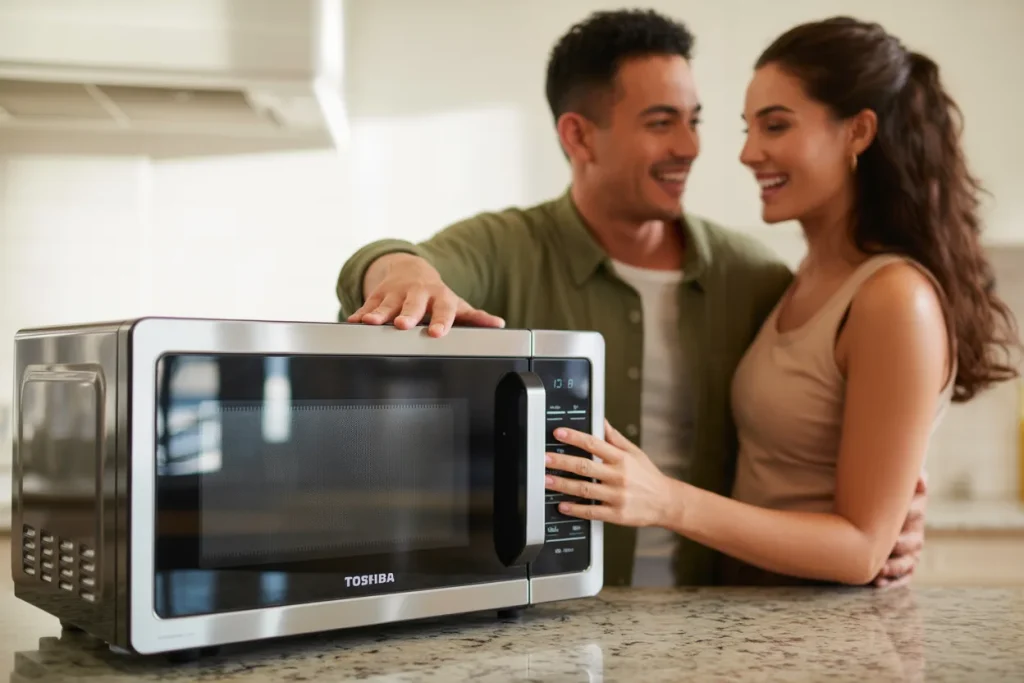 Toshiba Air Fryer Combo 8 In 1 Countertop Microwave Oven