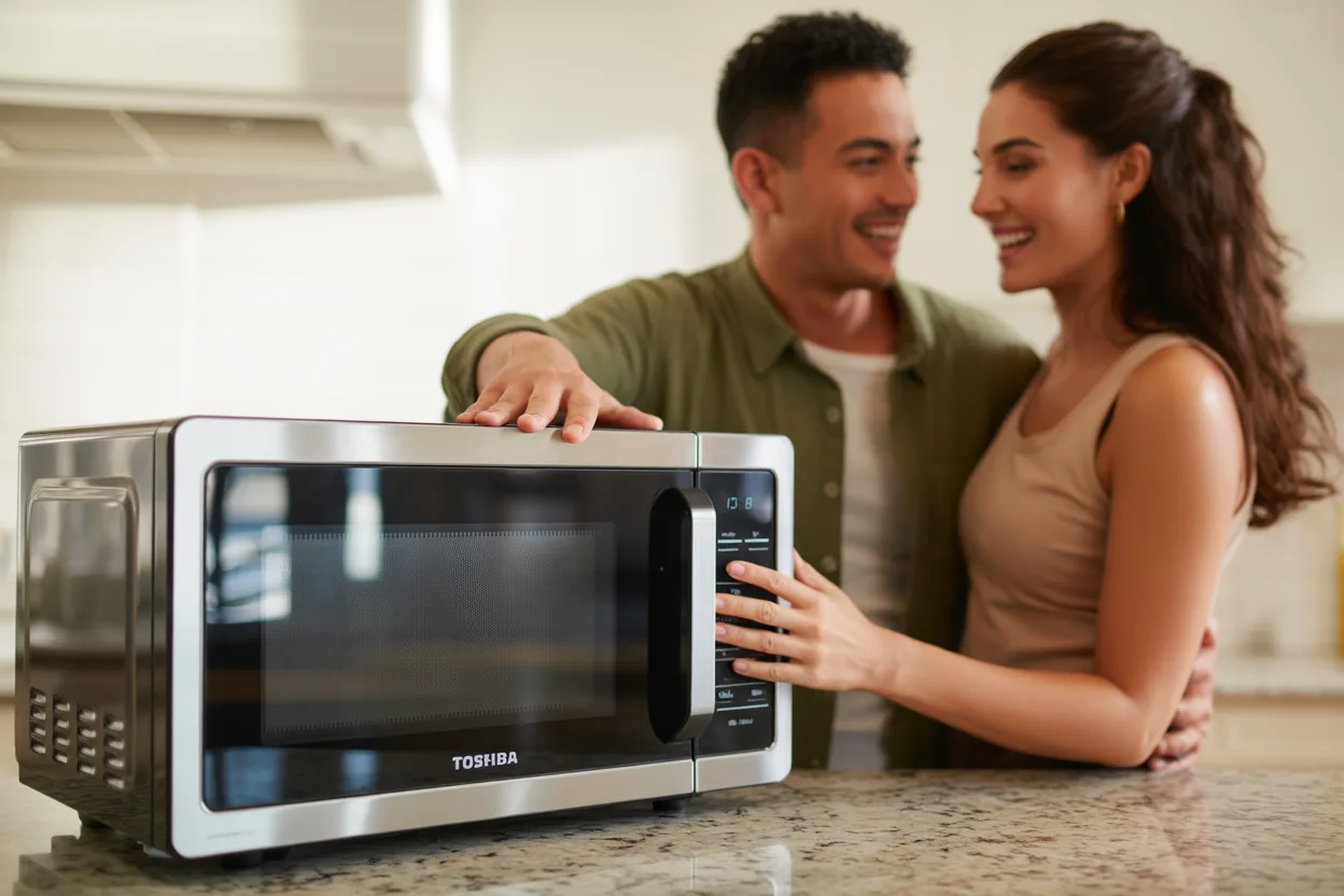 Toshiba Air Fryer Combo 8 In 1 Countertop Microwave Oven