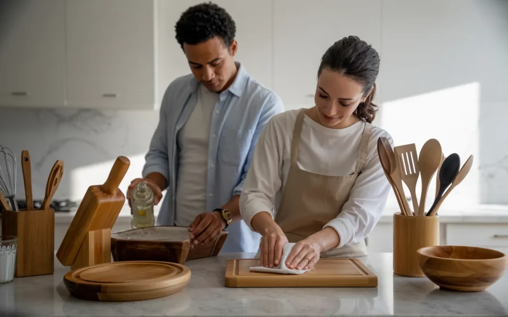 How to maintain wooden kitchen tools